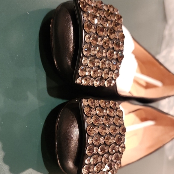 Kate Spade Black Embellished Flats - Picture 7 of 8